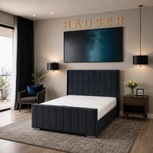 Jassat Wing Upholstered Bed
